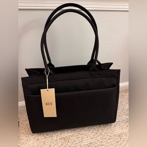 Beis Black Book Tote